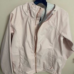 The North Face Rain Jacket Lt Pink sz M